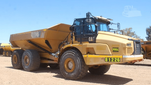 2018 Used Caterpillar 745 Dump Truck