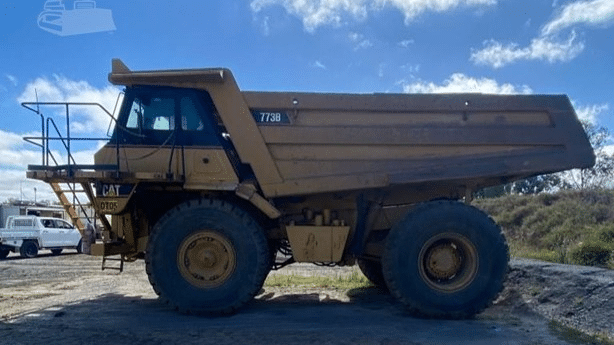 1987 Used Caterpillar 773 Dump Truck