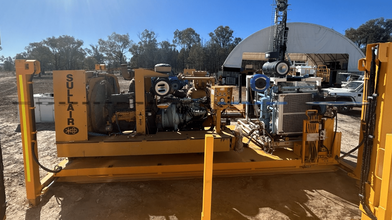 1900 Used Sullair 900CFM Air Compressors