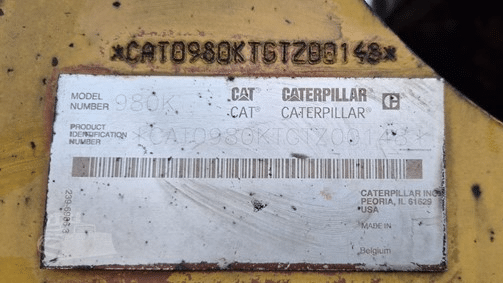 2011 Used Caterpillar 980K Loaders
