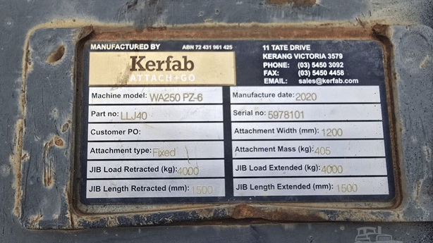 2017 Used Komatsu WA250PZ-6 Loaders