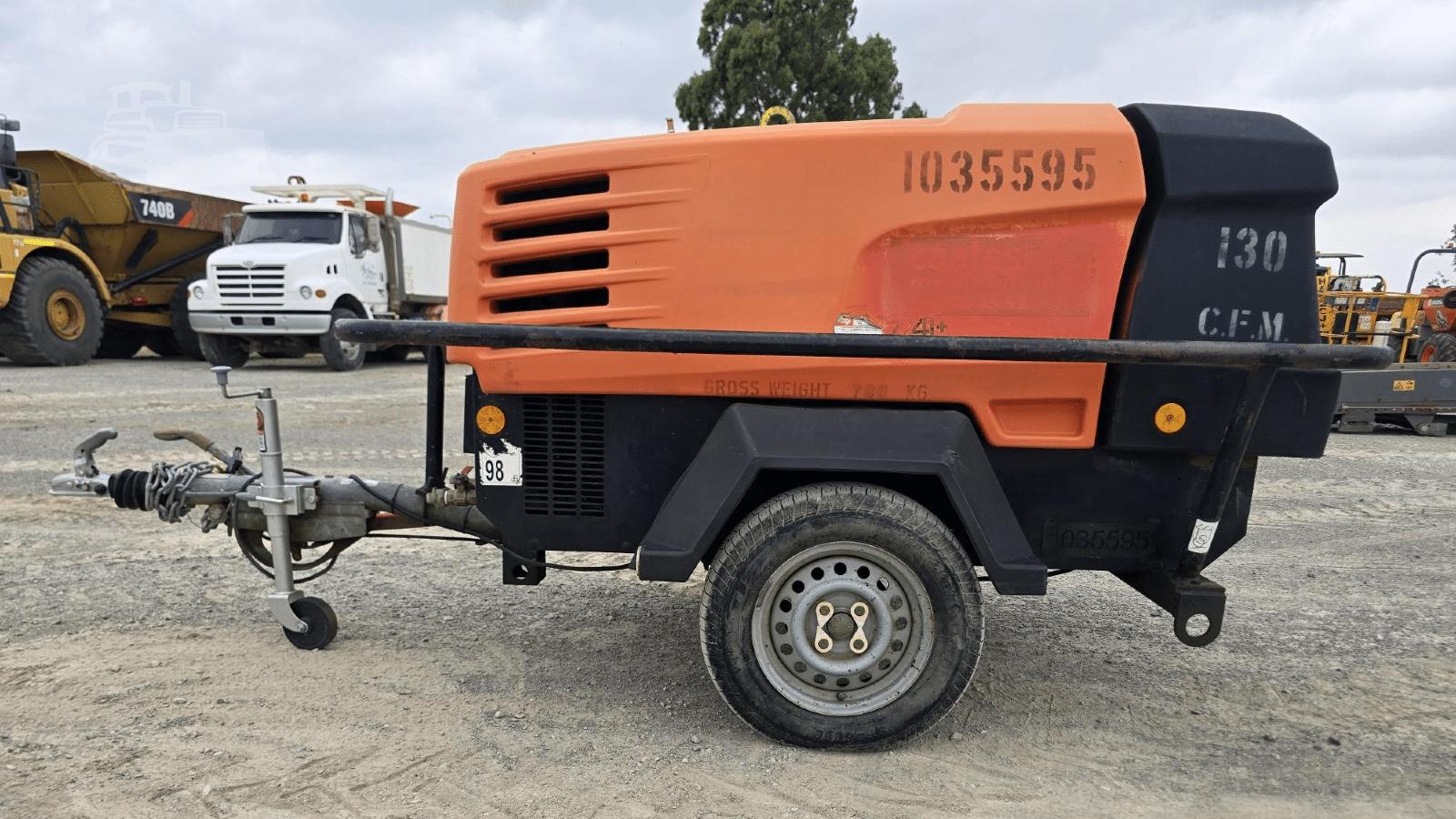 2011 Used Doosan 7/41+ Air Compressors