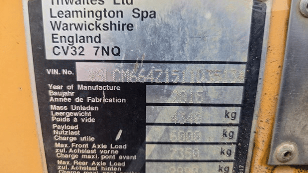2015 Used THWAITES ALLDRIVE 6 Dumpers