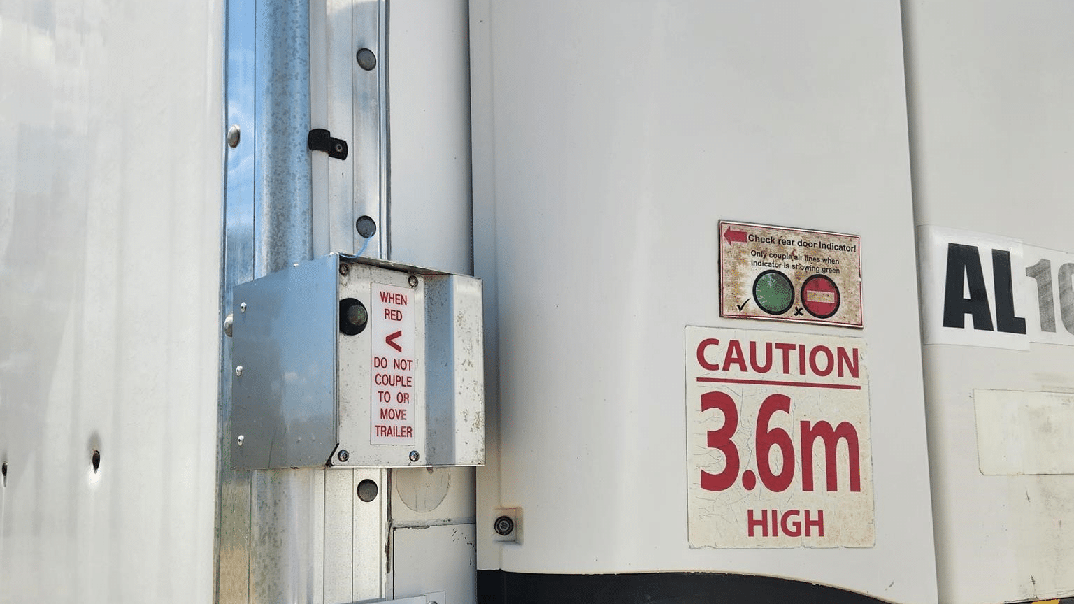 2008 Used Vawdrey Refrigerated Trailer