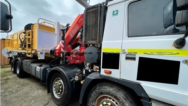 2013 Used Fassi F120 Support Truck