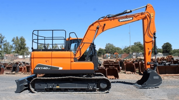 2022 New Doosan DX140 LC Excavators