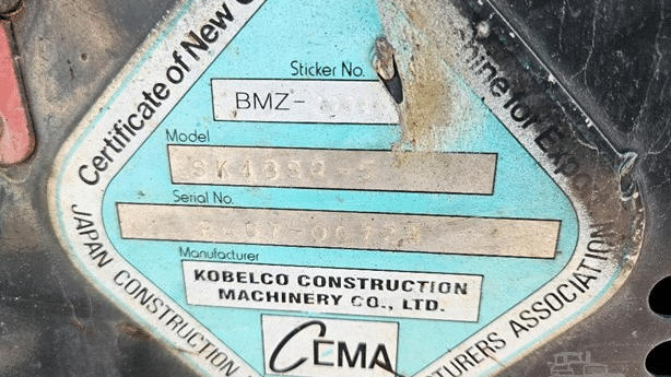 2011 Used Kobelco SK40SR-5 Excavators