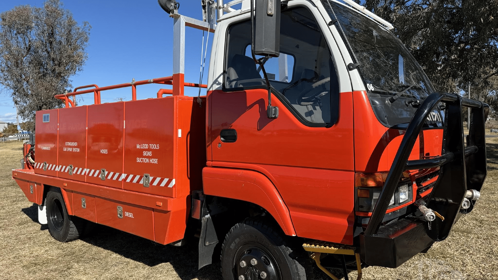 1996 Used Isuzu NPS300 Fire Truck