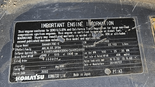 2010 Used Komatsu PC1250 LC-8 Excavators