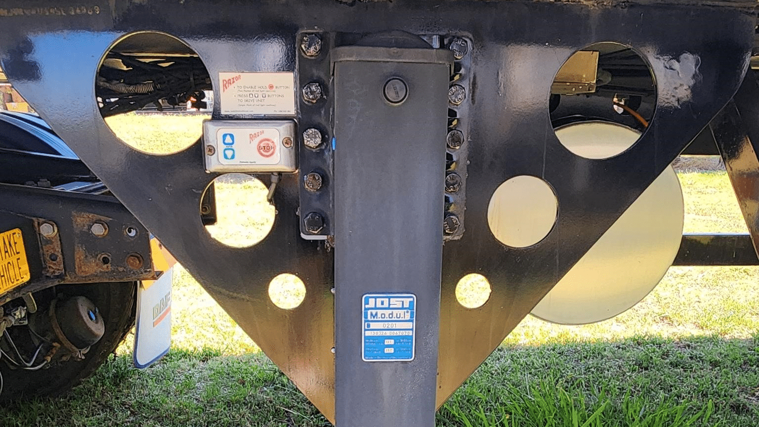 2008 Used Vawdrey Refrigerated Trailer