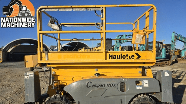 2017 Used Haulotte Compact 12DX Scissor Lifts