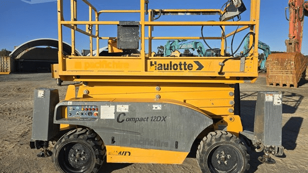 2017 Used Haulotte Compact 12DX Scissor Lifts