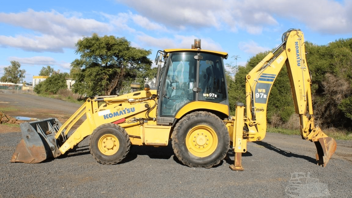 2011 Used Komatsu WB97R Backhoes