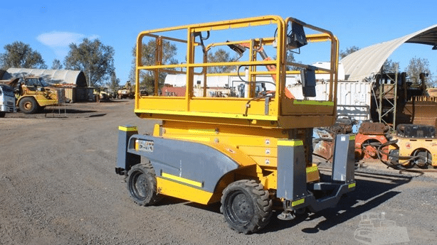 2014 Used Haulotte Compact 12DX Scissor Lifts
