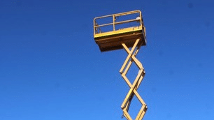 2014 Used Haulotte Compact 12DX Scissor Lifts