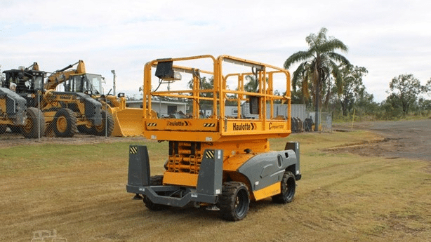 2014 Used Haulotte Compact 12DX Scissor Lifts