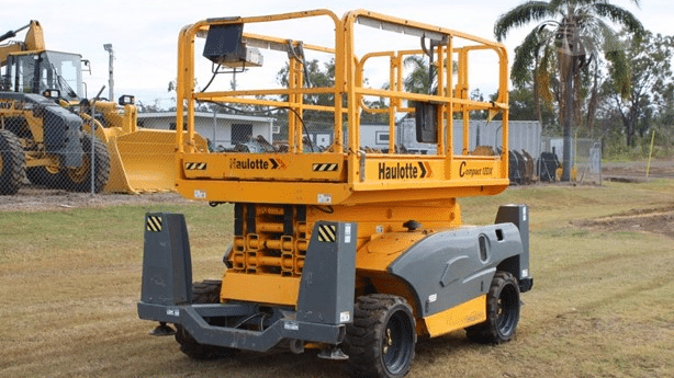 2014 Used Haulotte Compact 12DX Scissor Lifts