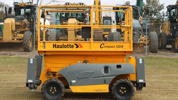 2014 Used Haulotte Compact 12DX Scissor Lifts