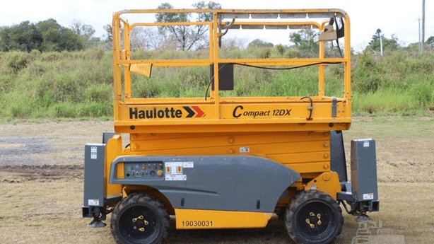 2014 Used Haulotte Compact 12DX Scissor Lifts