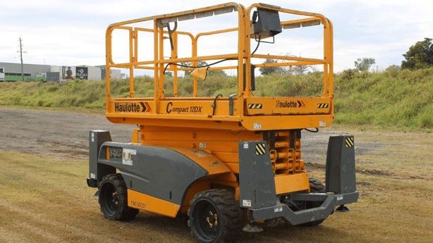 2014 Used Haulotte Compact 12DX Scissor Lifts