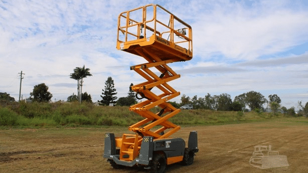 2014 Used Haulotte Compact 12DX Scissor Lifts