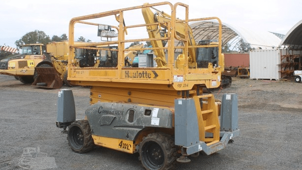 2014 Used Haulotte Compact 12DX Scissor Lifts