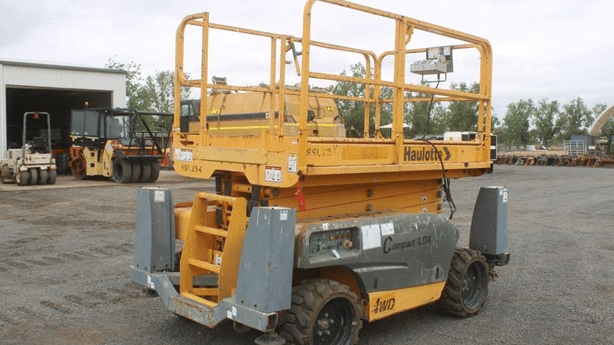 2014 Used Haulotte Compact 12DX Scissor Lifts