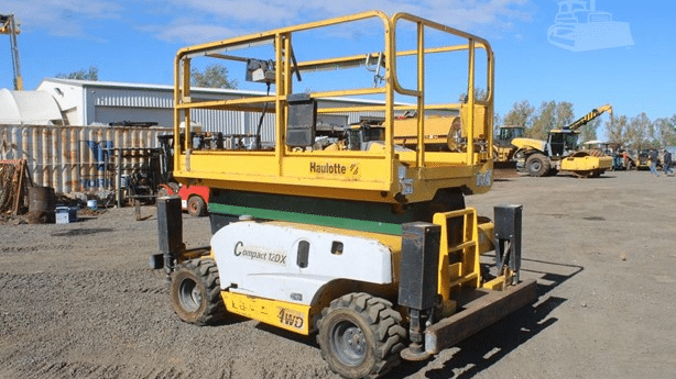 2004 Used Haulotte Compact 12DX Scissor Lifts