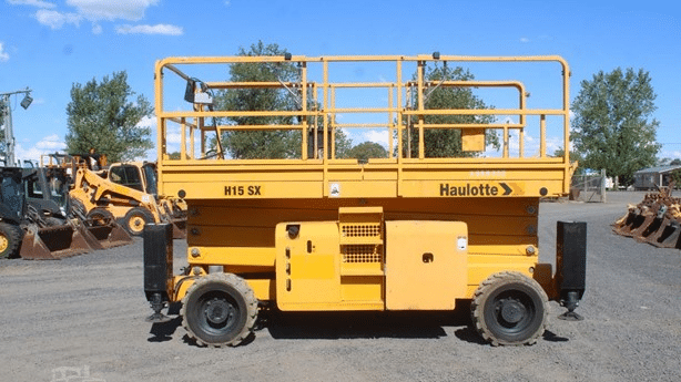 2014 Used Haulotte H15SDX Scissor Lifts