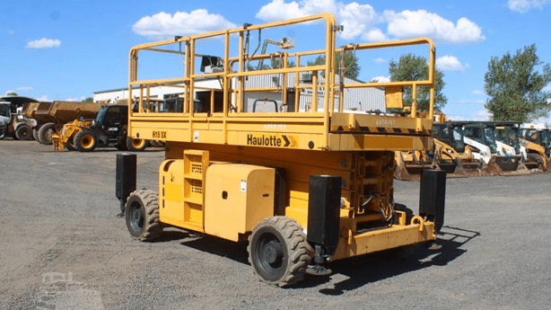 2014 Used Haulotte H15SDX Scissor Lifts