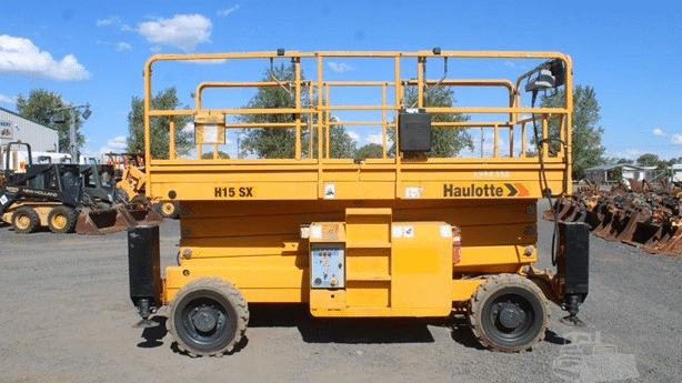 2014 Used Haulotte H15SDX Scissor Lifts