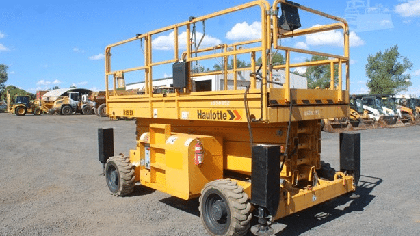 2014 Used Haulotte H15SDX Scissor Lifts