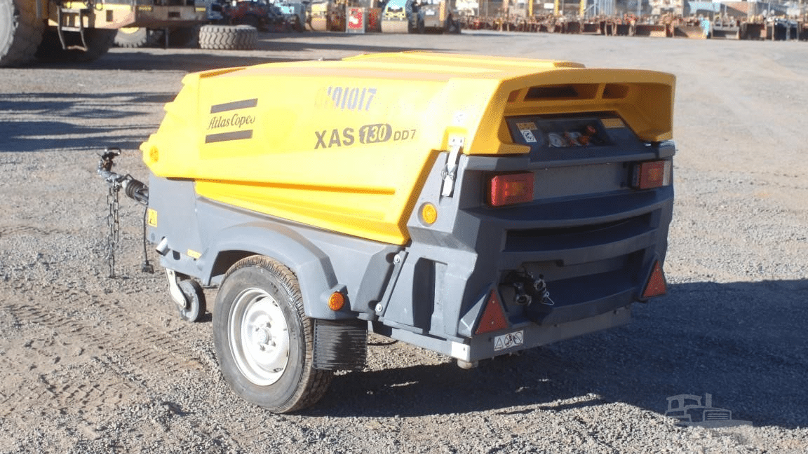2015 Used Atlas Copco XAS130DD7 Air Compressors