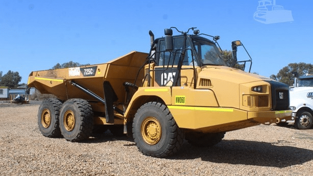2016 Used Caterpillar 725C2 Dump Truck
