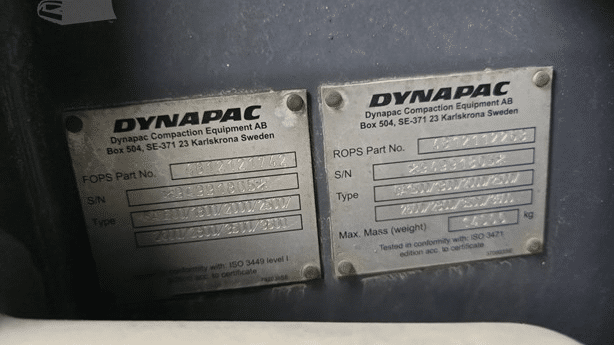 2018 Used Dynapac CA3500D Roller Compactors