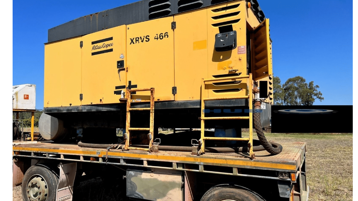 Used Atlas Copco XRVS 466 Air Compressors