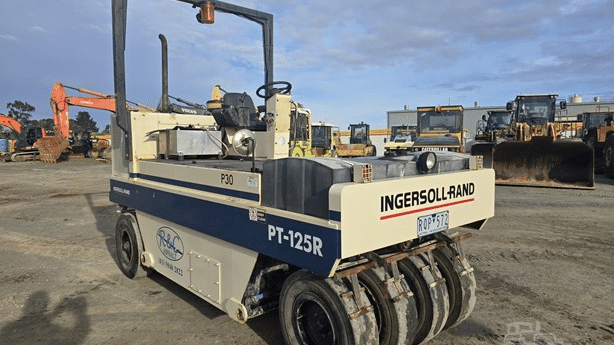 2002 Used Ingersoll Rand PT125R Roller Compactors
