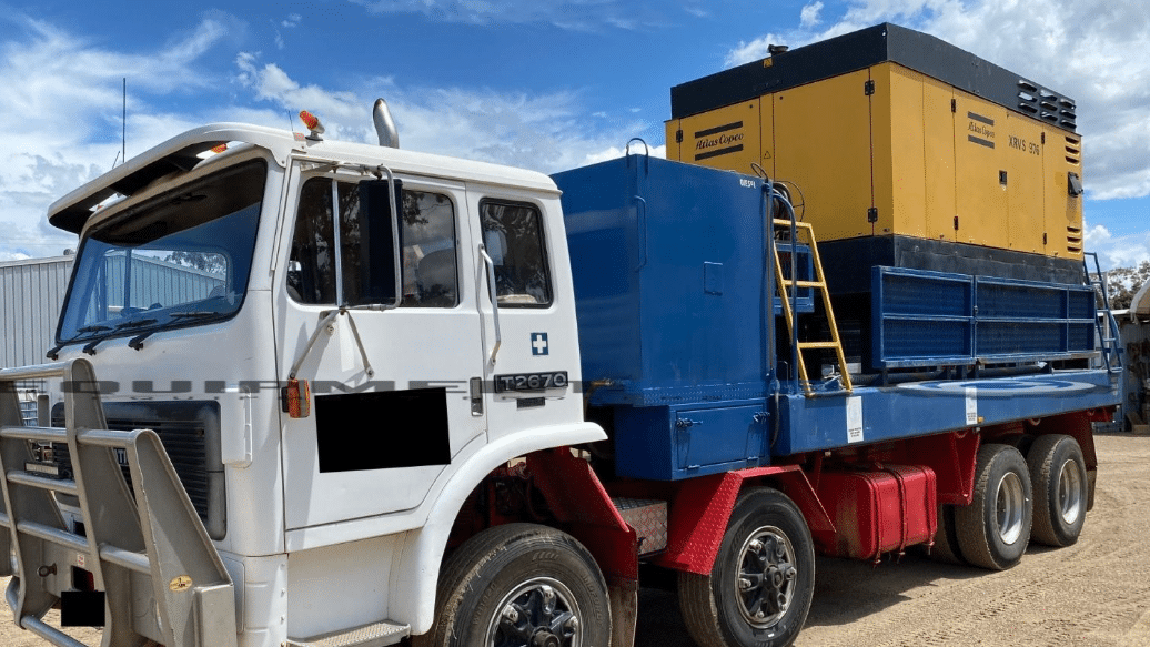 Used Atlas Copco XRVS 976CD Air Compressor Air Compressors