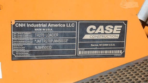 2018 Used Case TR270 Skid Steers