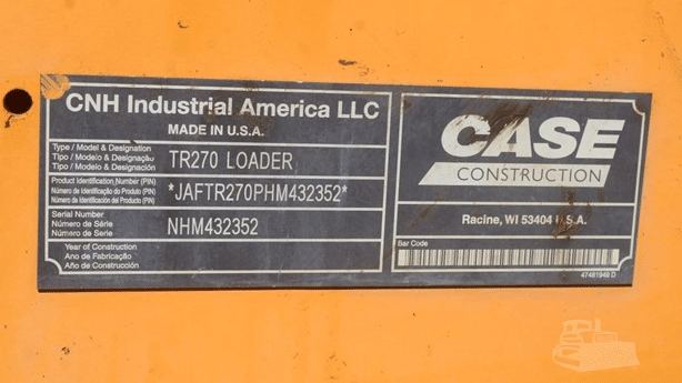 2017 Used Case TR270 Skid Steers