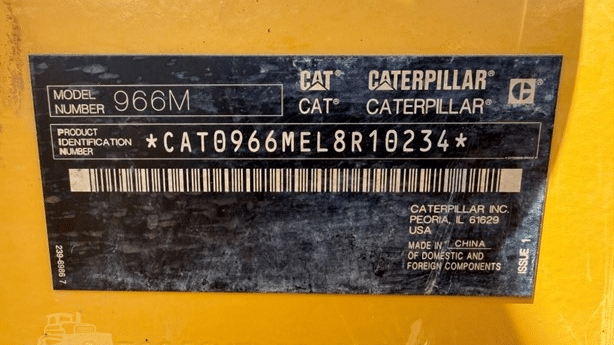 2018 Used Caterpillar 966M Loaders