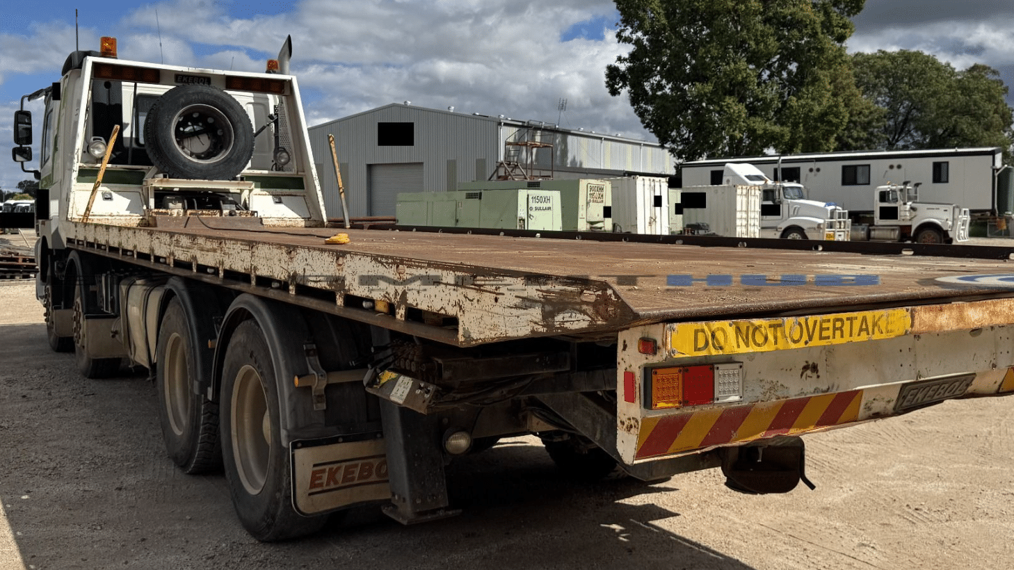 2004 Used DAF FAD (8×4 Rigid) Tilt Tray