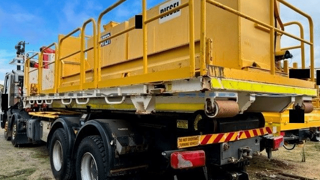 2013 Used Fassi F120 Support Truck