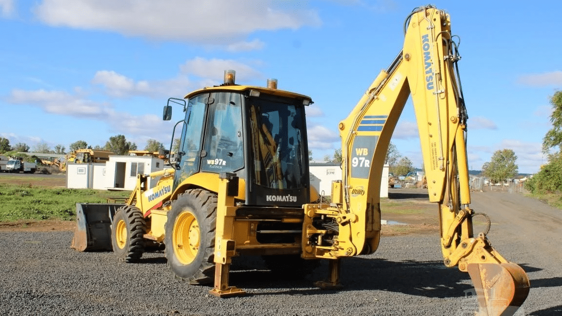 2011 Used Komatsu WB97R Backhoes