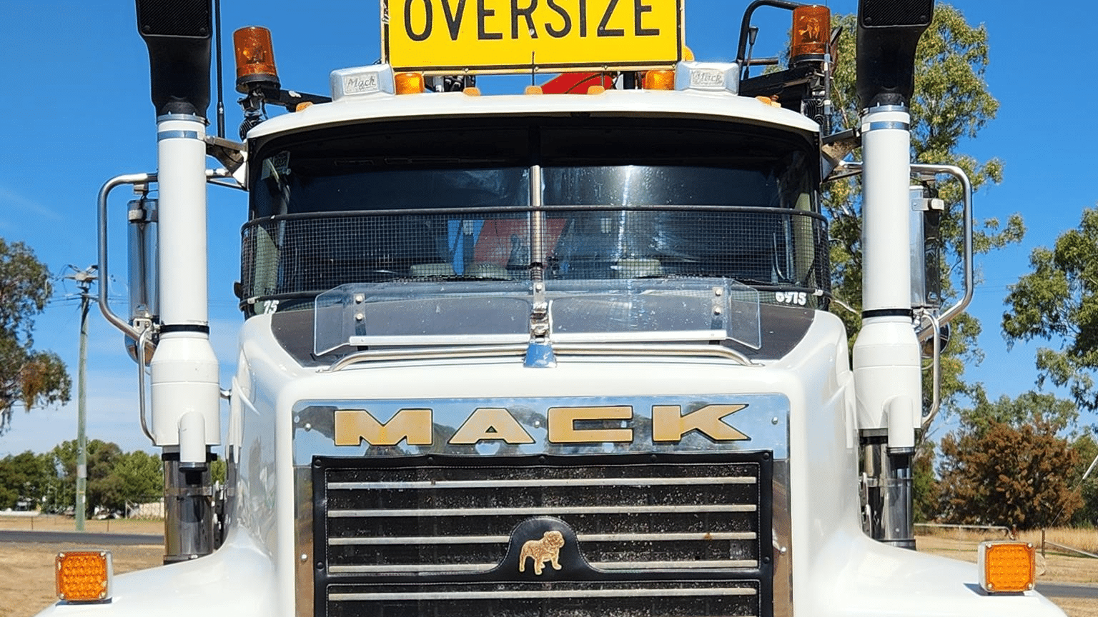 2007 Used Mack Trident Crane Truck