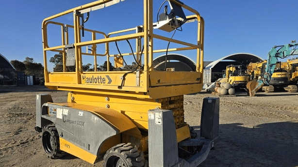 2017 Used Haulotte Compact 12DX Scissor Lifts