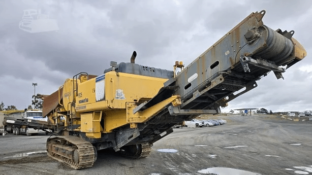 2007 Used Komatsu BR550JG-1 Mobile Crushers