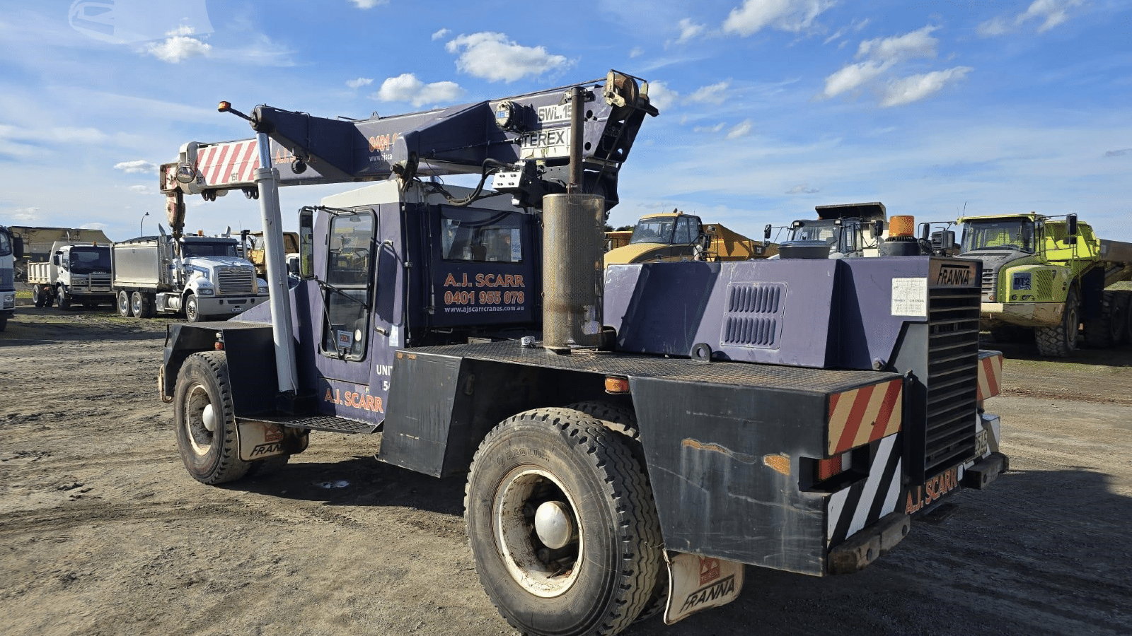 2004 Used Franna AT 15 Crane Truck