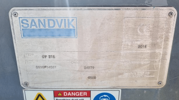 2014 Used Sandvik CV216 Impact Crushers