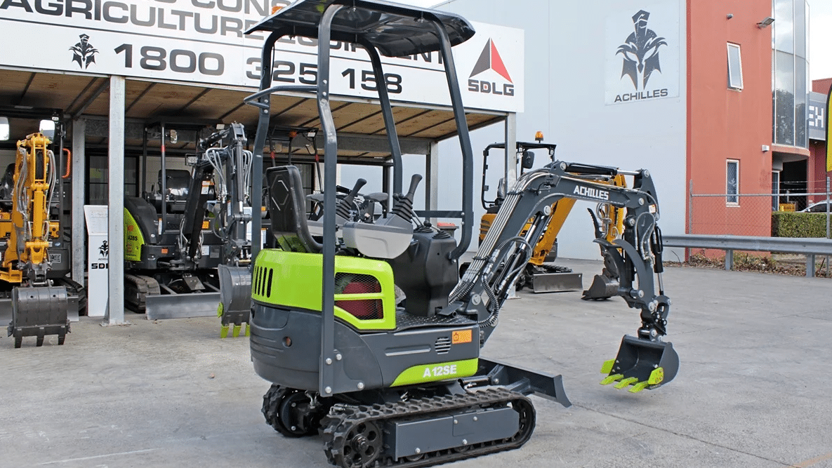 2025 New Achilles A12SE Mini Excavators